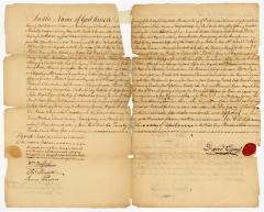 Probated will of David Gomez, 1769