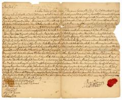 Probated will of Benjamin Gomez, 1772
