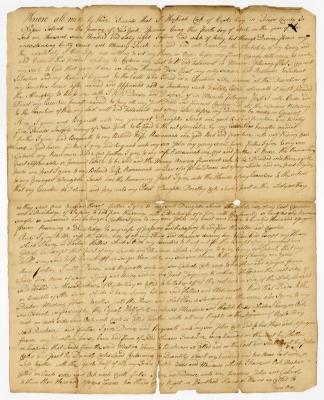 Probated will of Hezekiah Cock, 1769
