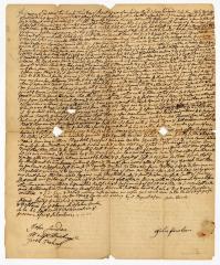 Probated will of John Fowler, 1769