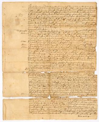 Probated will of Timothy Carpenter, 1769