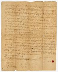 Probated will of Samuel Bowne, 1769