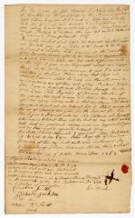 Probated will of Mary De Be Vost, 1769