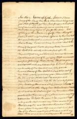 Probated will of Isaac Gomez, 1770