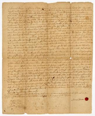 Probated will of Samuel Bowne, 1769