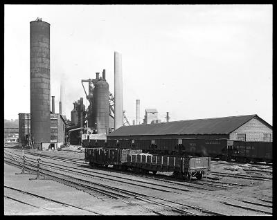 Iron Smelter at Port Henry, N.Y.