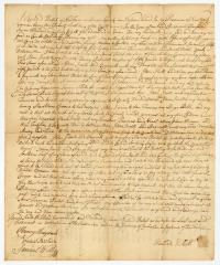 Probated will of Richard Hallett, 1769