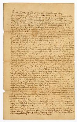 Probated will of Jonathan Hallock, 1769