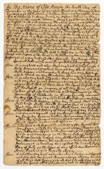 Probated will of Willem Kouwenhoven, 1769