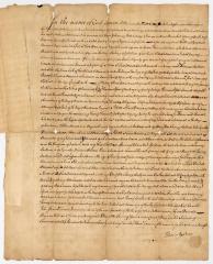 Probated will of Thomas Jackson, 1769