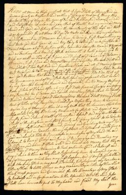 Probated will of Jesse Platt, 1769