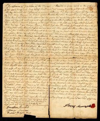 Probated will of Jacob Seaman, 1769
