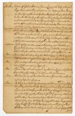 Probated will of James Lowey, 1769