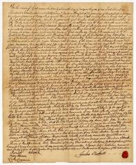 Probated will of Jacobus Monfoort, 1769