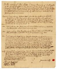 Probated will of James Barnaby, 1770