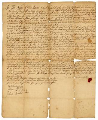 Probated will of Jacob Vanderbilt, 1769