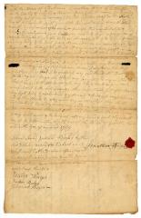 Probated will of Jonathan Hedges, 1770