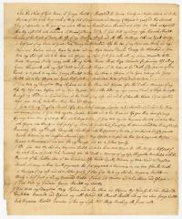 Probated will of George Hewlet, 1770