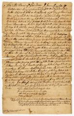 Probated will of James Campbell, 1770