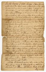 Probated will of Anne Grant, 1770