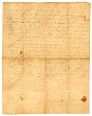 Probated will of Bethiah Fithian, 1770