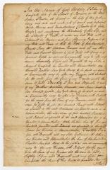 Probated will of John Campbell, 1770