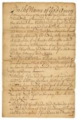 Probated will of Mary Conihane, 1770