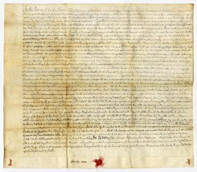 Probated will of John Hageman, 1770