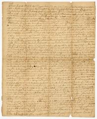 Probated will of James Sands, 1770