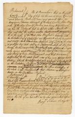 Probated will of John Marshal, 1770