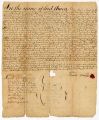 Probated will of Thomas Marsh, 1770