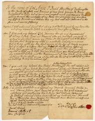 Probated will of David Stratton, 1770