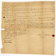 Probated will of Simon Outhouse, 1770