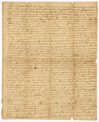 Probated will of James Sands, 1770
