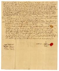 Probated will of Martines May, 1770