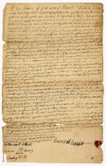 Probated will of Hannah Tuthill, 1770