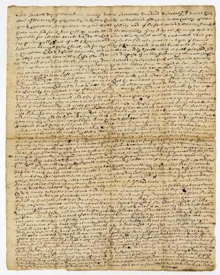 Probated will of Daniel Cock, 1771