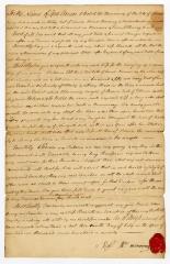 Probated will of Robert McMennomy, 1771