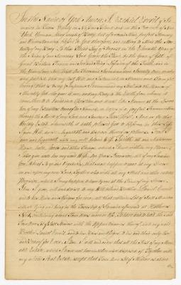 Probated will of Ezekiel Everit, 1771