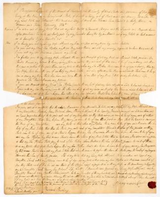 Probated will of Benjamin Cornell, 1771