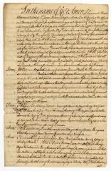 Probated will of Susannah Mercier, 1771