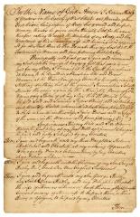 Probated will of Rebecca Hadley, 1771