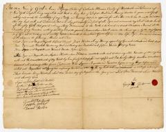 Probated will of George Trider, 1771