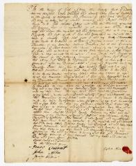Probated will of John Pine, 1771