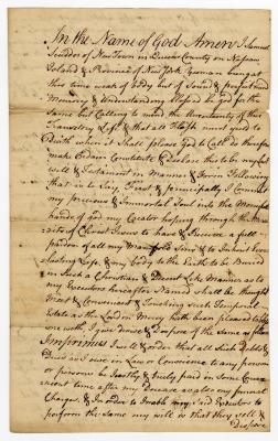 Probated will of Samuel Scudder, 1771