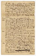 Probated will of Frederick Depeyster, 1773
