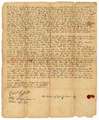 Probated will of Richard Brown, 1772