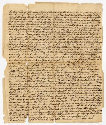 Probated will of Jonah Woodhill, 1771