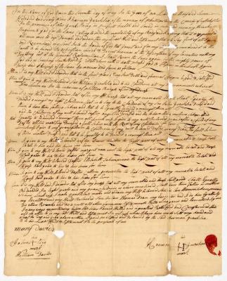 Probated will of Harmon Yureksea, 1771