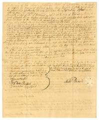 Probated will of Nathaniel Baker, 1772